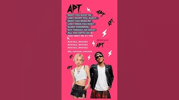 Thumbnail of 🌼 APT. | Rosé & Bruno Mars