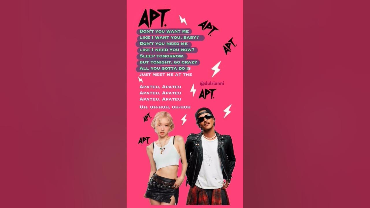 🌼 APT. | Rosé & Bruno Mars
