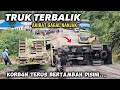 PAGI INI !! Truk Terbalik Di Tanjakan Batu Jomba