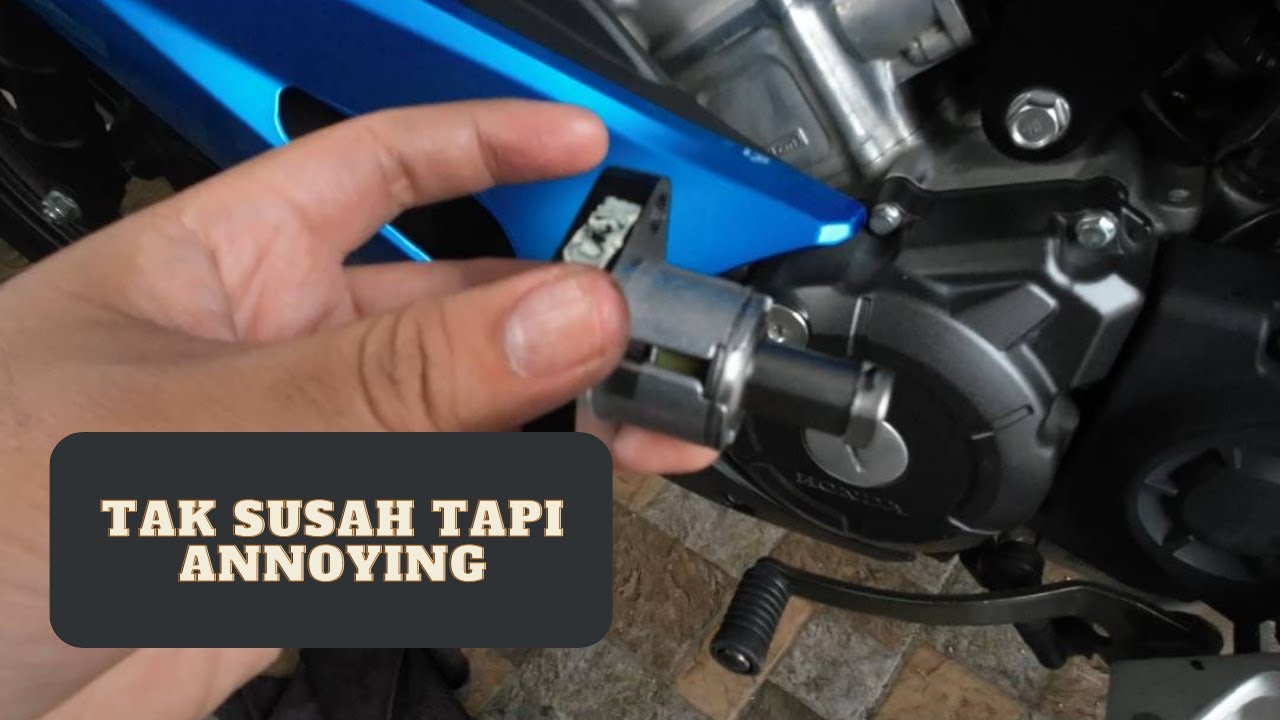 Tukar lagi tensioner Honda RSX 150