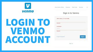 How to Login Venmo Account | Venmo Account Login | Sign In to Venmo Account Online