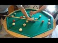 Các kiểu đánh bida độc, lạ nhất thế giới - the most strange of billiards