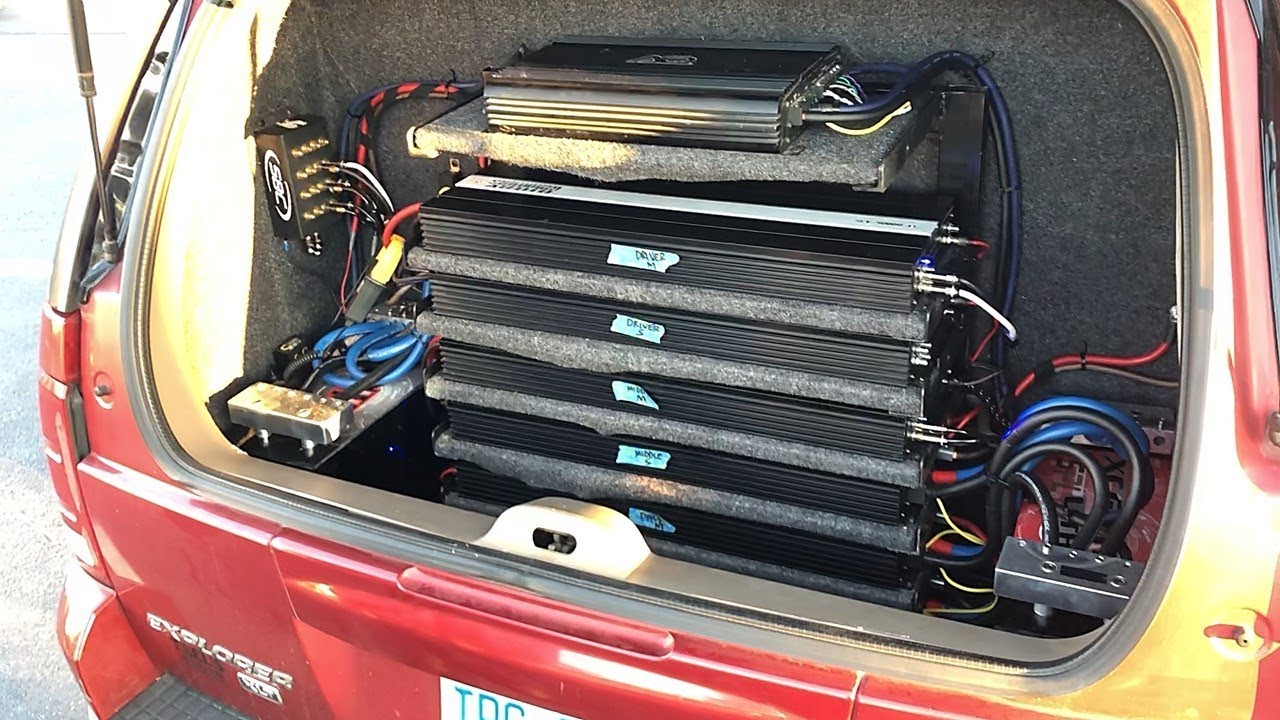 24,000 WATTS!? 12 12S CHEST CRUSHING 164DB SOUND SYSTEM!