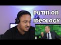 Putin on ideology - difference between Americans and Russians Reaction