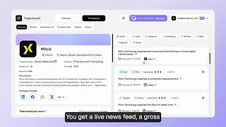 What is Trajectory AI? Company Tracking and Competitive Intelligence Tool