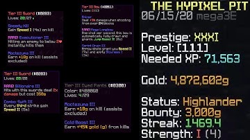 I got a 1500 killstreak?! | The Hypixel Pit