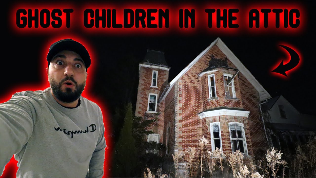 THIS AIRBNB MANSION IS HAUNTED BY CHILDREN IN THE ATTIC ( PARANORMAL