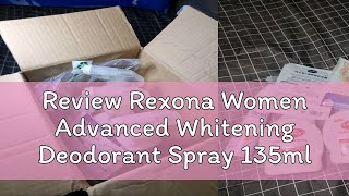 Review Rexona Women Advanced Whitening Deodorant Spray 135ml