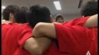 "El busto es mío" cantado por la seleción