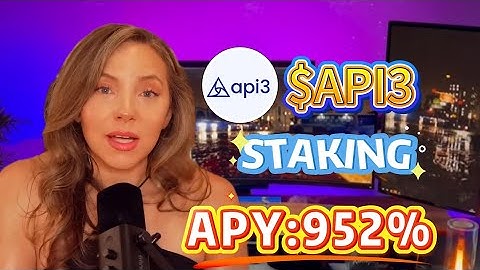Stake API3 token!🔥 Profit in the Bull Market with Staking API3 coin – 952% APY🔥