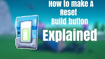 How to Make a 1v1 Build Reset Button  (Easy tutorial) - Fortnite Creative / Chapter 2