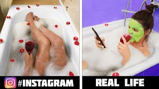 Instagram Vs Real Life! Phone Photo DIY Life Hacks Instagram Vs Real Life! Phone Photo DIY Life Hacks