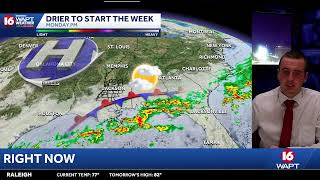 Live: Rain around for Sunday, when will you need the umbrella