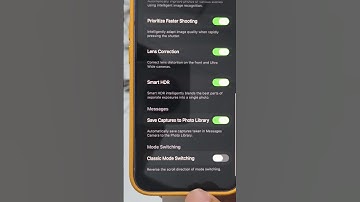 iOS26 beta 5 Classic Mode Switching Option