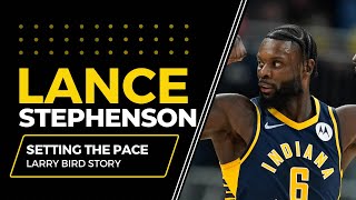 Lance Stephenson Iconic Story On Larry Bird With Pacers Thats The Legend Right There