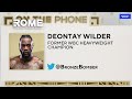 Deontay Wilder on upcoming fight with Robert Helenius | The Jim Rome Show