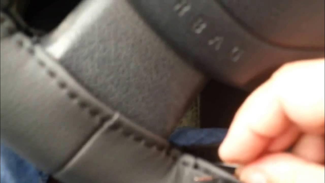 Leather steering wheel cover stitching-DIY project - YouTube