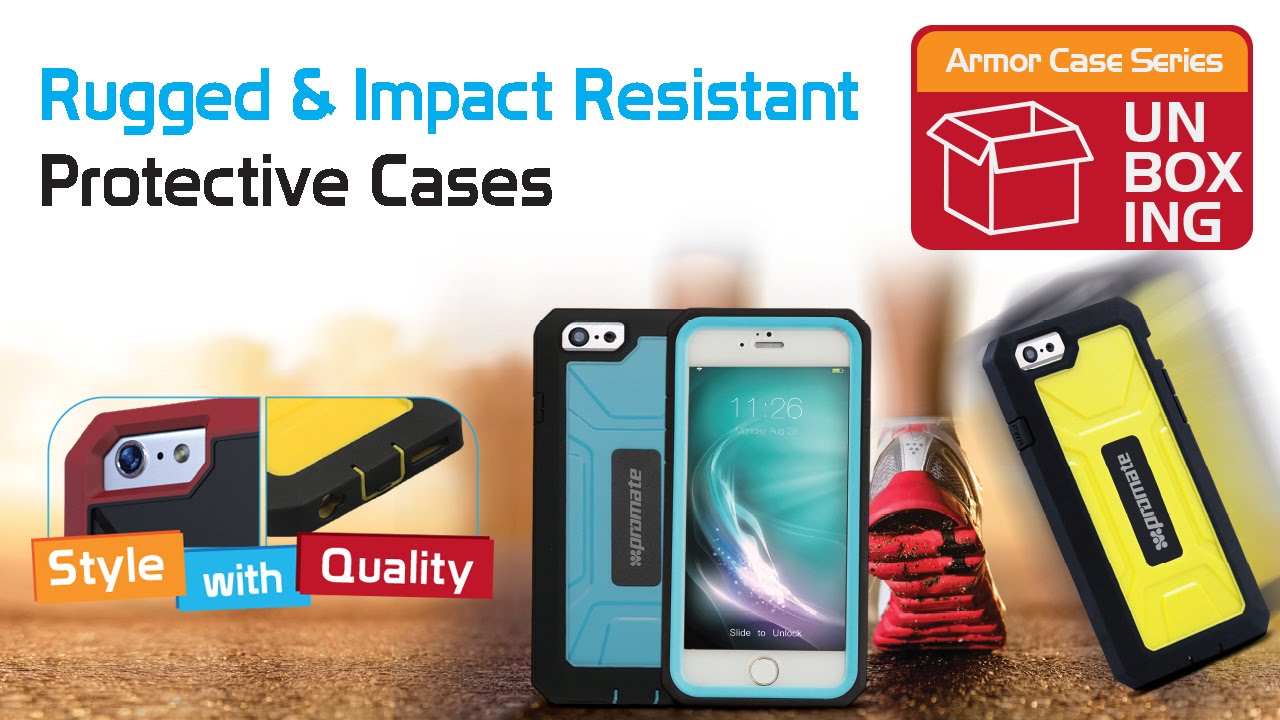 Promate Armor: Rugged And Impact Resistant Cases