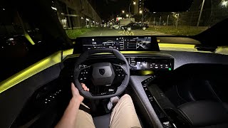 New Peugeot 3008 Night Test Drive POV 2024 screenshot 5