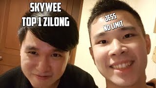 KETIKA JESS DAN SKYWEE (TOP 1 ZILONG) NGOBROL PAKE BAHASA INGGRIS.. HAHAHA