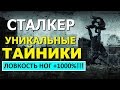 СТАЛКЕР - УНИКАЛЬНЫЕ ТАЙНИКИ (!!!)