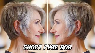 How to Cut the Perfect Short Pixie Bob | Professional Soft Textured Bob Haircut (Step-by-Step Guide) screenshot 5