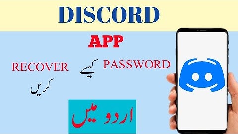 Discord - how to recover password | rest password discord tutorial 2022