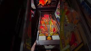 Williams Comet Pinball Machine!! #comet #pinball #viral #fyp #shorts #rollercoaster #trending