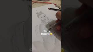 Drawing Dewi Kwan Im