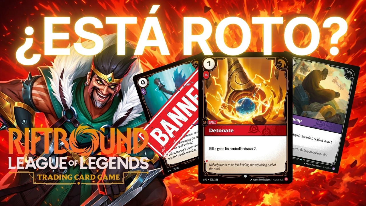 DETONATE DRAVEN es IM-PA-RA-BLE!! Decklist y combos - RIFTBOUND - YouTube