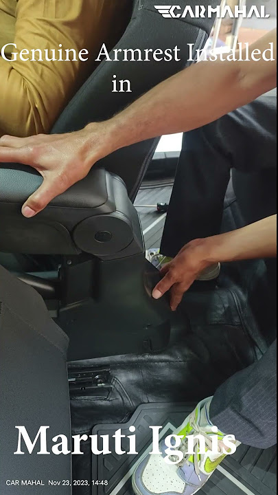 Download lagu Carmahal successfully installed Premium Quality Accessories Genuine Armrest in the Maruti Ignis.