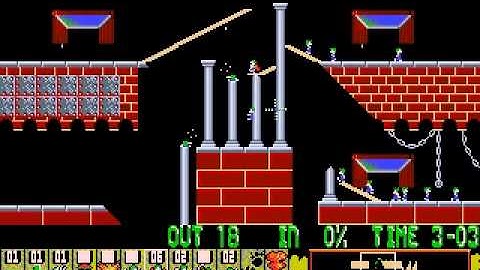 Lemmings Custom Level - City of Satan