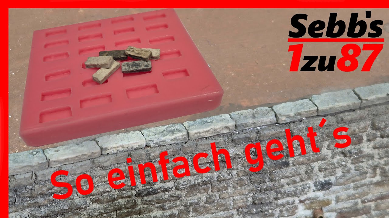 Silikon Gießformen für Gips ganz einfach selbst herstellen