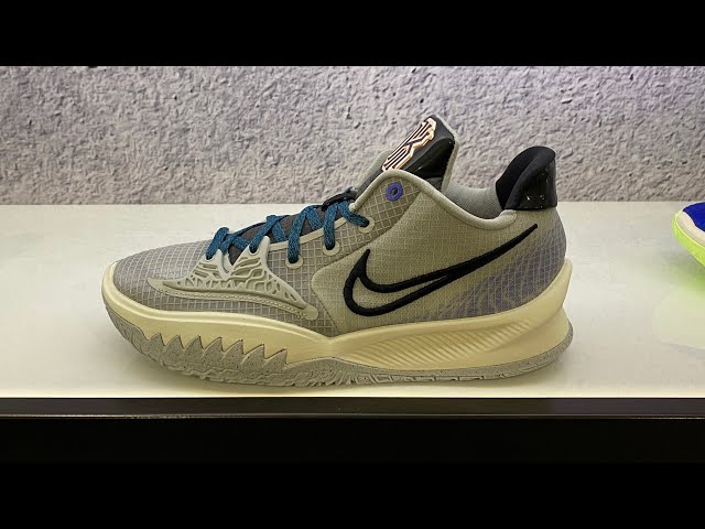 Nike Kyrie Low 4 (Grey Fog/Sapphire/Total Orange/Black) Men's