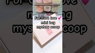 For Cora love💕here is your mini bag mystery scoop video.#minibag #minibags #asmrsounds #mysterybox
