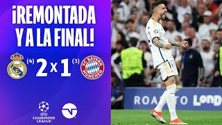 RESUMEN: REAL MADRID (4) 2-1 (3) BAYERN MÚNICH I VUELTA SEMIFINAL I UEFA CHAMPIONS LEAGUE