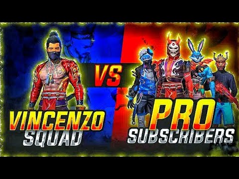 Vincenzo VS Subscribers Challenge Match Part_1 | Free Fire ...