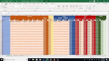 eBay Profit Calculator with Break Even Price (Free Excel Spreadsheet)