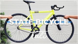 The Fixie Shop - Building a State Bicycle Black Label Fixed Gear Bike