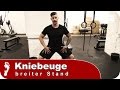 Breite Kniebeuge | Breiter Stand beim Squat schädlich für das Knie?