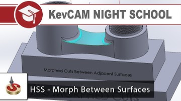 KevCAM Night School - HSS Morph Between Two Surfaces
