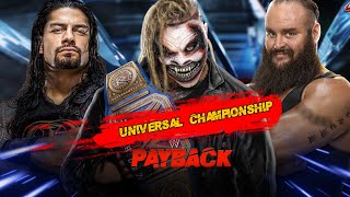 Roman Reigns vs. Braun Strowman vs. The Fiend - Universal Championship No Holds Barred Match Results