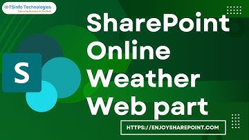 SharePoint Online Weather Web Part