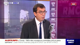 Jean-Pierre Farandou (PDG SNCF) / Sur les suppressions de postes