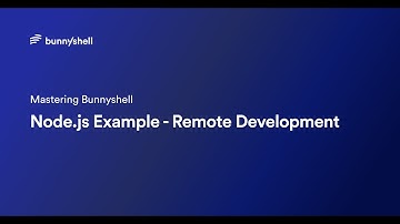 Node.js Example - Remote Development