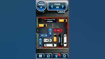 Stage 45 - Unblock Car - 3 Stars Guide - Easy Level - Android App