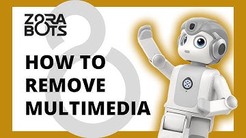 ZBOS by Zorabots: How to remove multimedia