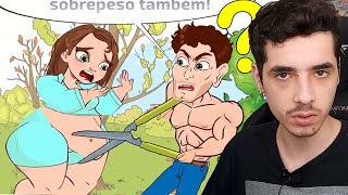 a animação mais bizarra do facebook