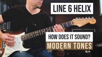 Line 6 Helix Native Demo | No Talking | Modern Gain
