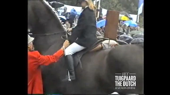 Nicole van der Maat met Zakerno, NTD 1988